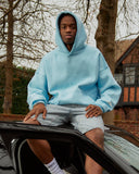 COURT BOXY HOODIE SKY BLUE