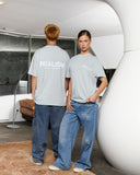 HEAVEN LOGO TEE REFLECTIVE SUB SLATE