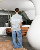 HEAVEN LOGO TEE REFLECTIVE SUB SLATE