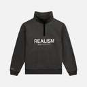 ELITE HALF ZIP SWEATER ASPHALT