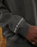 ELITE HALF ZIP SWEATER ASPHALT