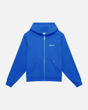 STUDIO ZIP HOODIE AZURE