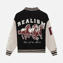 HORSE LETTERMAN JACKET BLACK