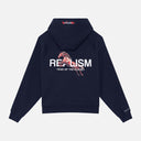 STRIDE ZIP HOODIE NAVY