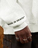 HEAVEN LOGO CREWNECK OATMEAL