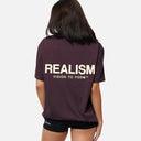 VISION LOGO TEE PLUM