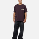 VISION LOGO TEE PLUM