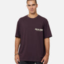 VISION LOGO TEE PLUM